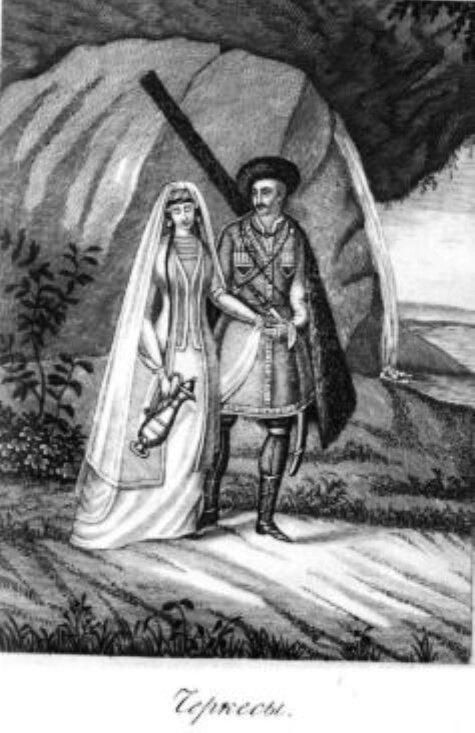 Рисунок Теофила Лапинского (1827 - 1886)