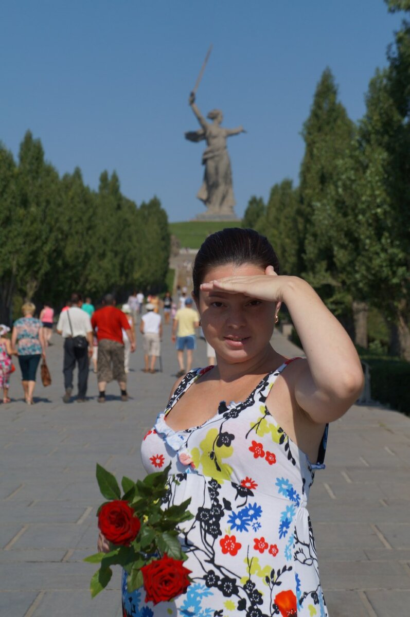 Волгоград. Родина Мать. 