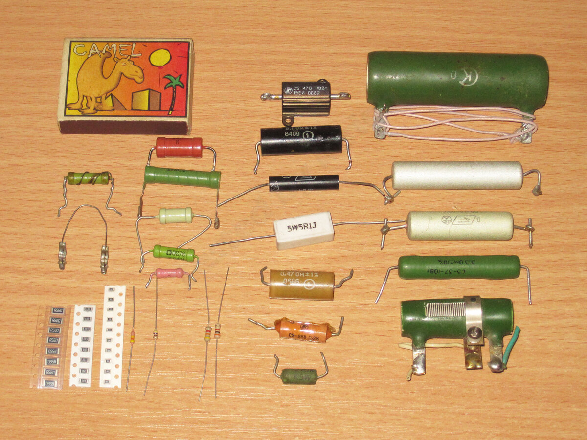 Виды резисторов