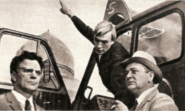 Фото со съёмок. Николай Ерёменко, Николай Олялин, Александр Смирнов