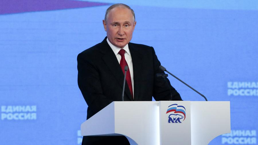 Во время выступления Путин заявил о запуске программы медицинской реабилитации после COVID-19
