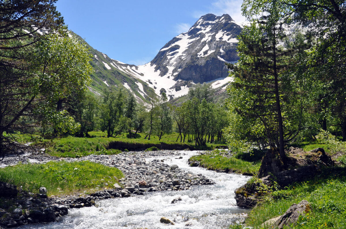 Река архыз фото