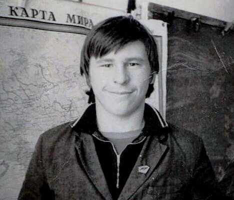 Владимир Бармин в школе 