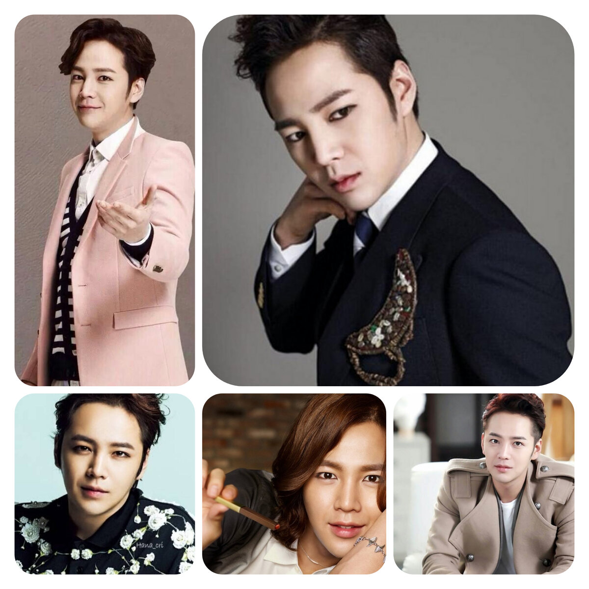 Фотоколлаж Чан Гын Сок 