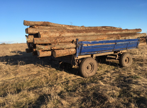 Две тележки получилось