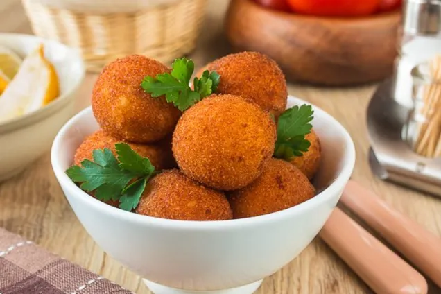 Быстрые картофельные крокеты 