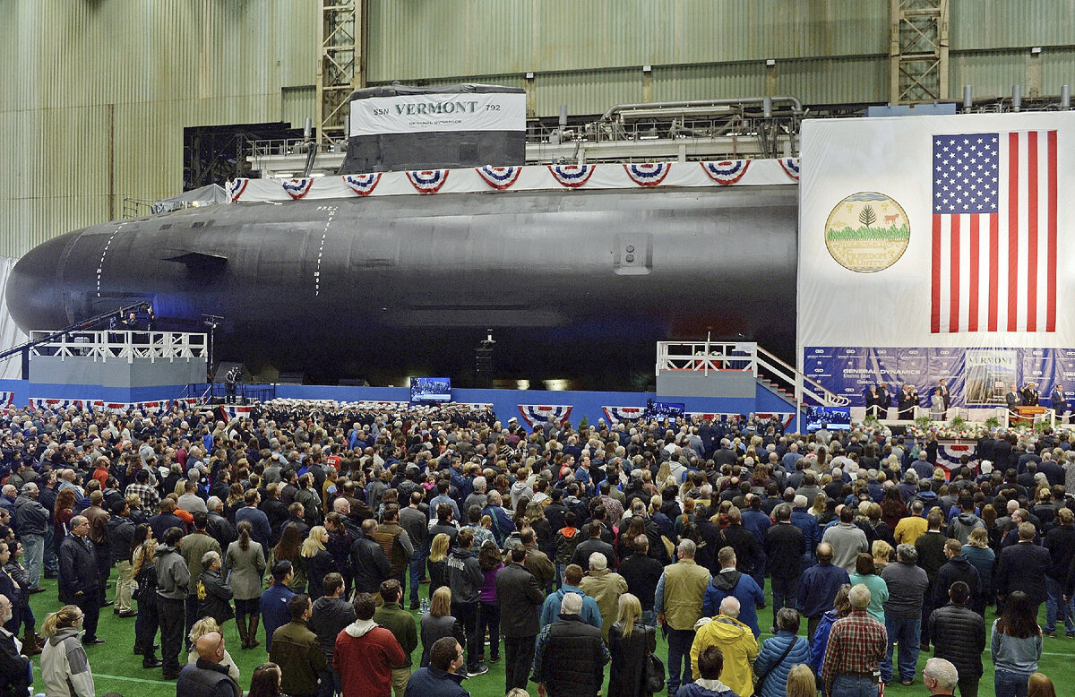 Самая новая и современная АПЛ ВМС США - (SSN-792) Vermont. Источник: Яндекс.Картинки 