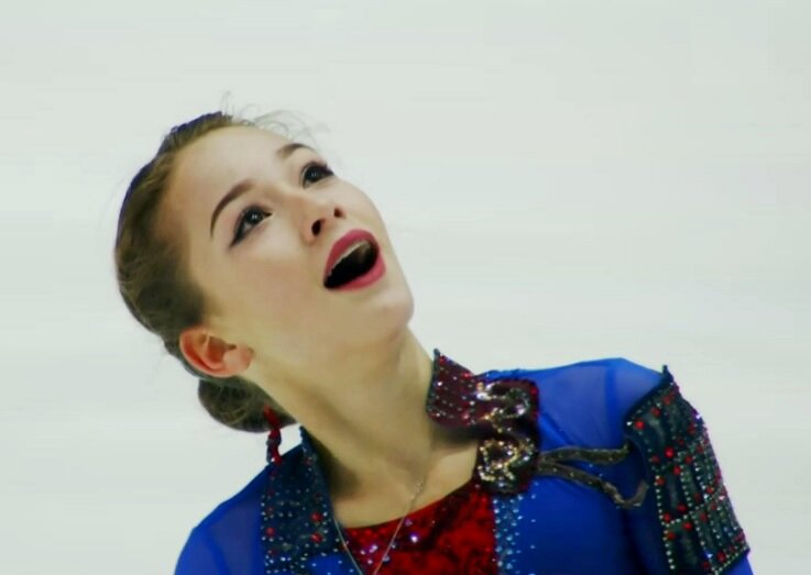 Софья Акатьева в произвольной программе
