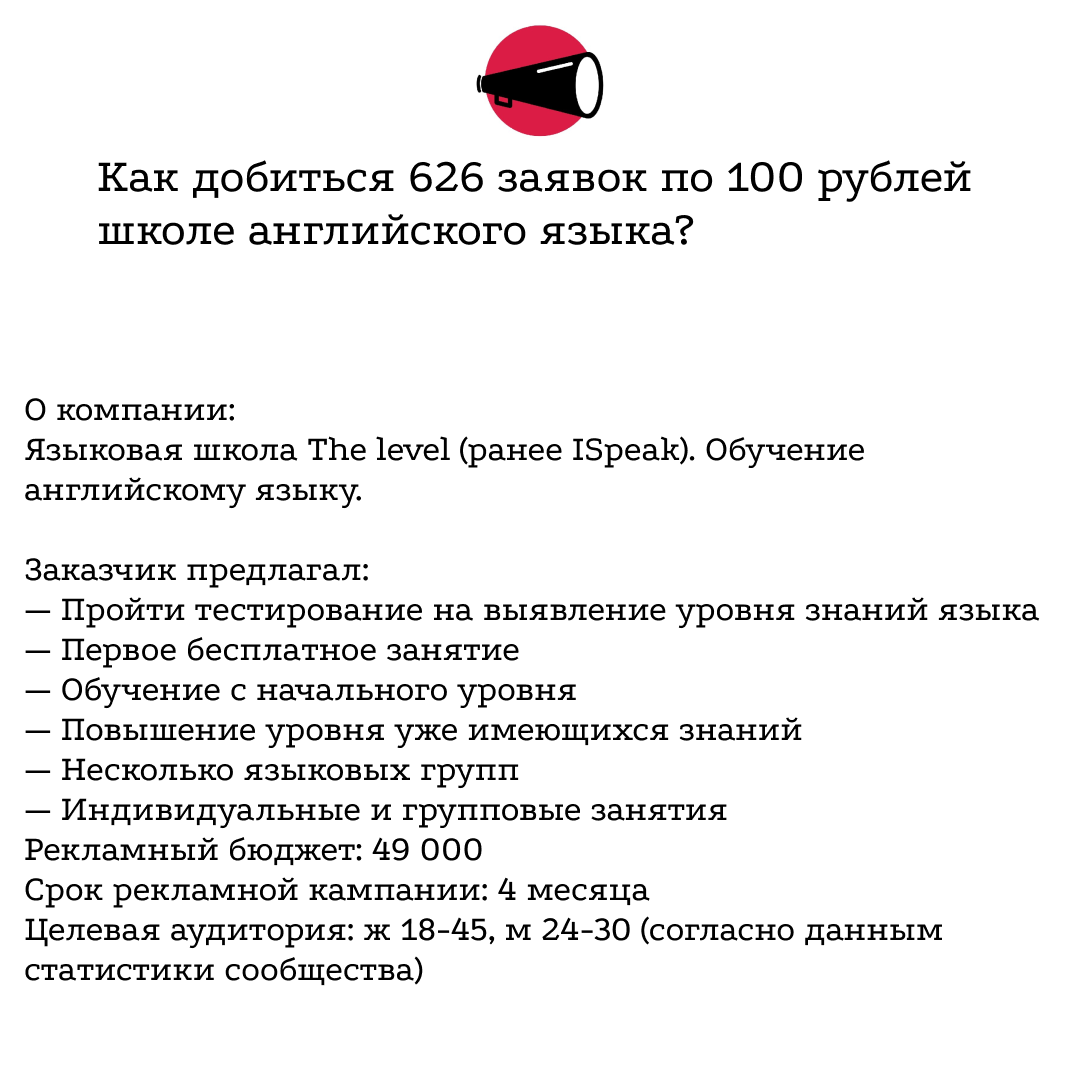 Кейс: 626 заявок в школу Английского языка | Digital Media | Дзен