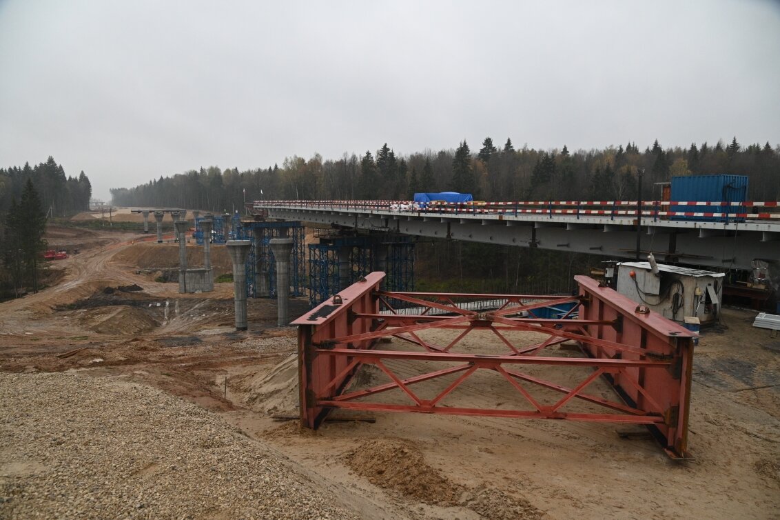 © Георгий Орлов / Пресс-служба Правительства Калужской области / admoblkaluga.ru (Строительство Северного обхода Калуги)