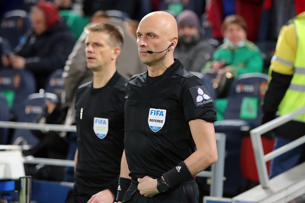 Сергей Карасев на матче ЦСКА- Зенит