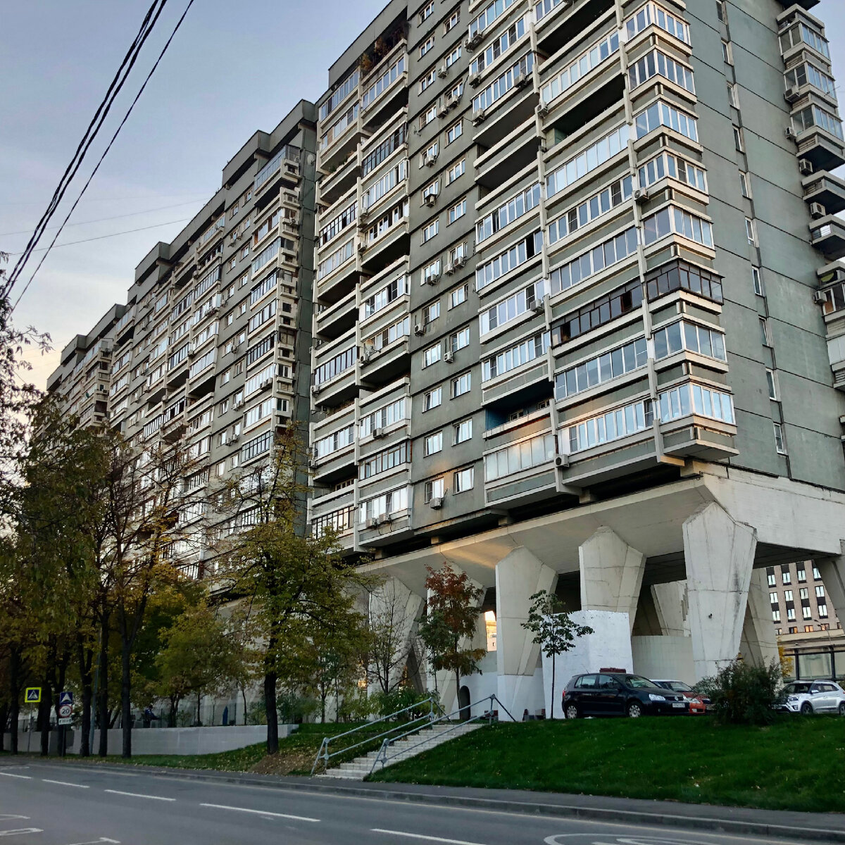 Сороконожка из бетона (фото автора) 