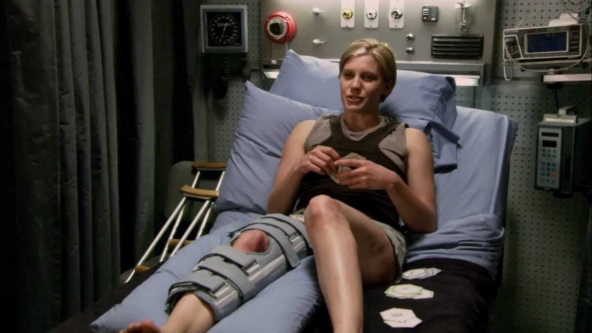 Вполне себе отлично проводит время на больничном