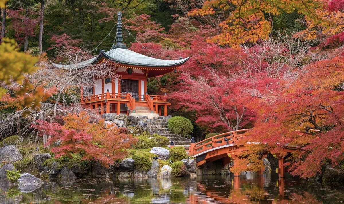 Храма в Японии,  создание небесного.