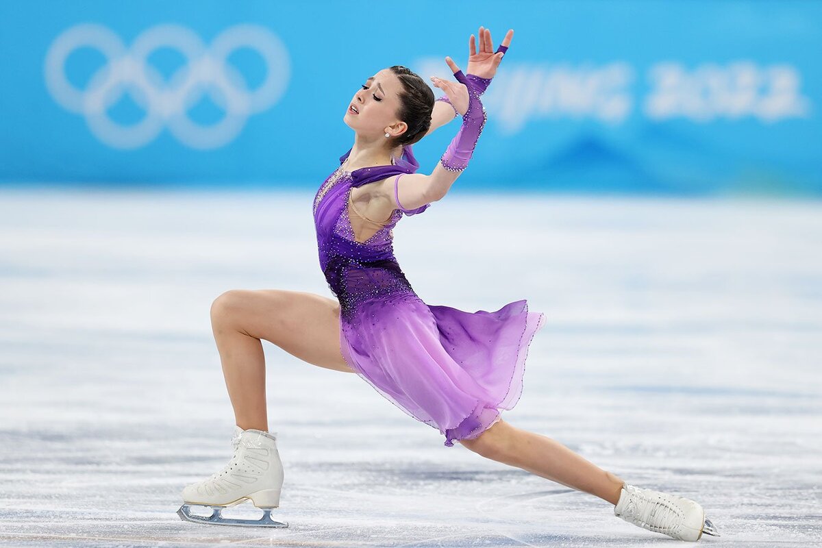 Камила Валиева,   на Олимпиаде.   фото: картинки  яндекса. 