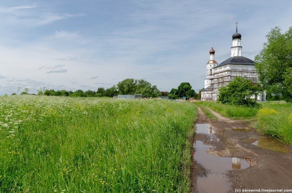 Московская область, Злобино, церковь Михаила Архангела