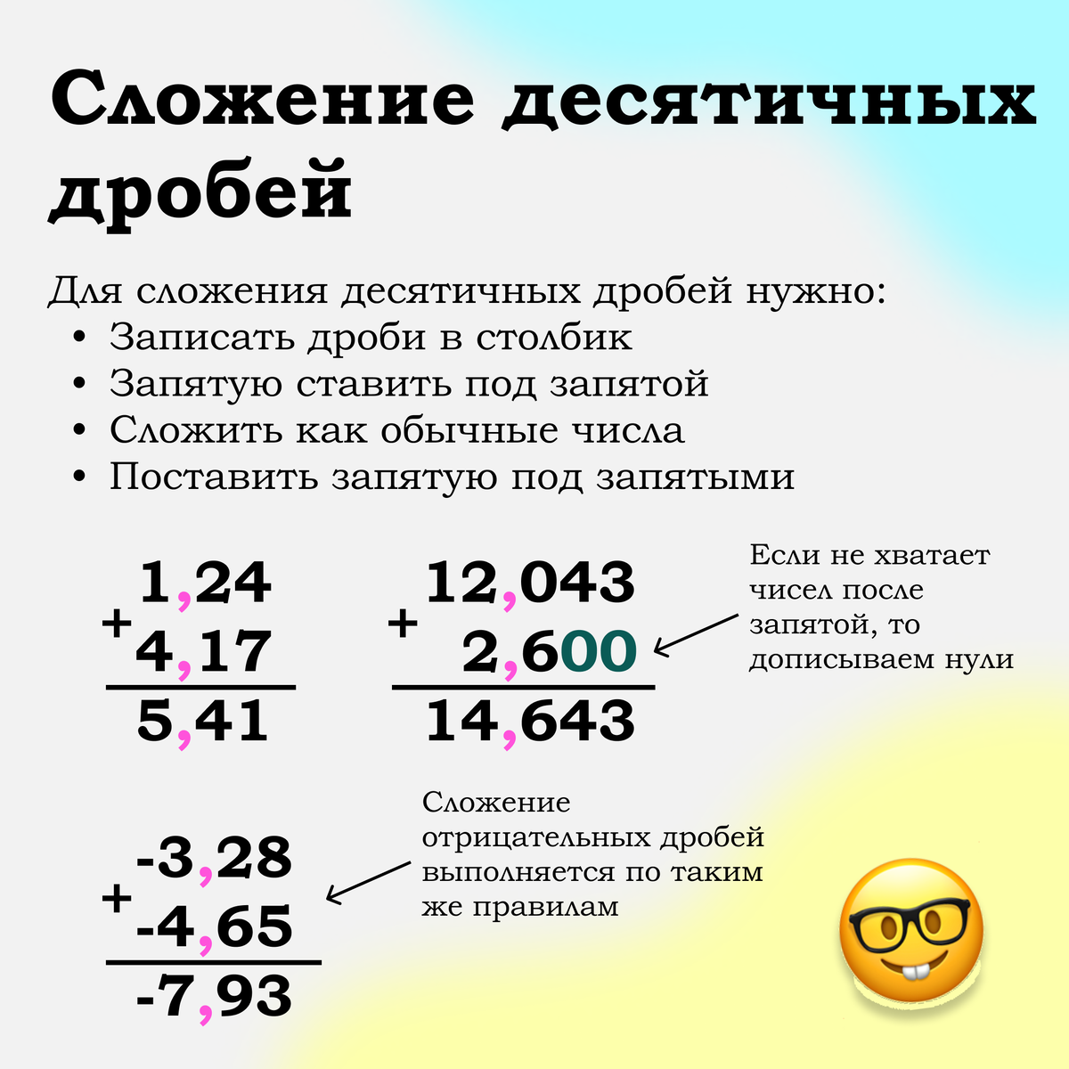 Математика 5 класс примеры с десятичными дробями