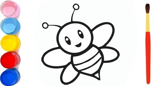 Пчела с медом