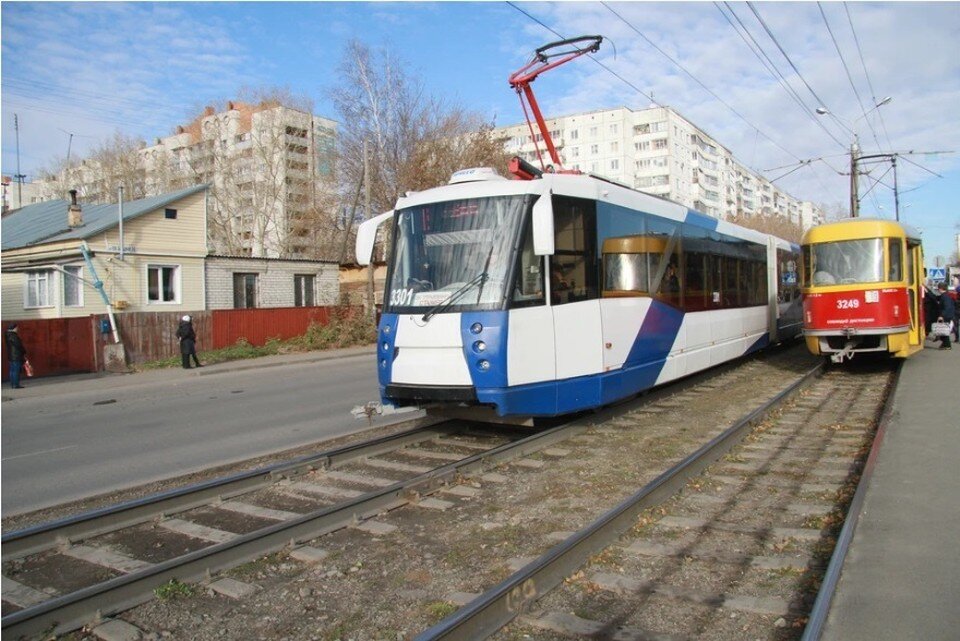     Стоимость строительства одного километра трамвайного пути составляет 100 млн рублей Дарья САВЕНКО