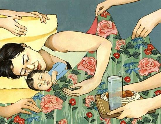 Первые 40 дней после родов самый важный период не только для малыша, но и для новой мамы. Научитесь заботиться о себе, милые мамочки!