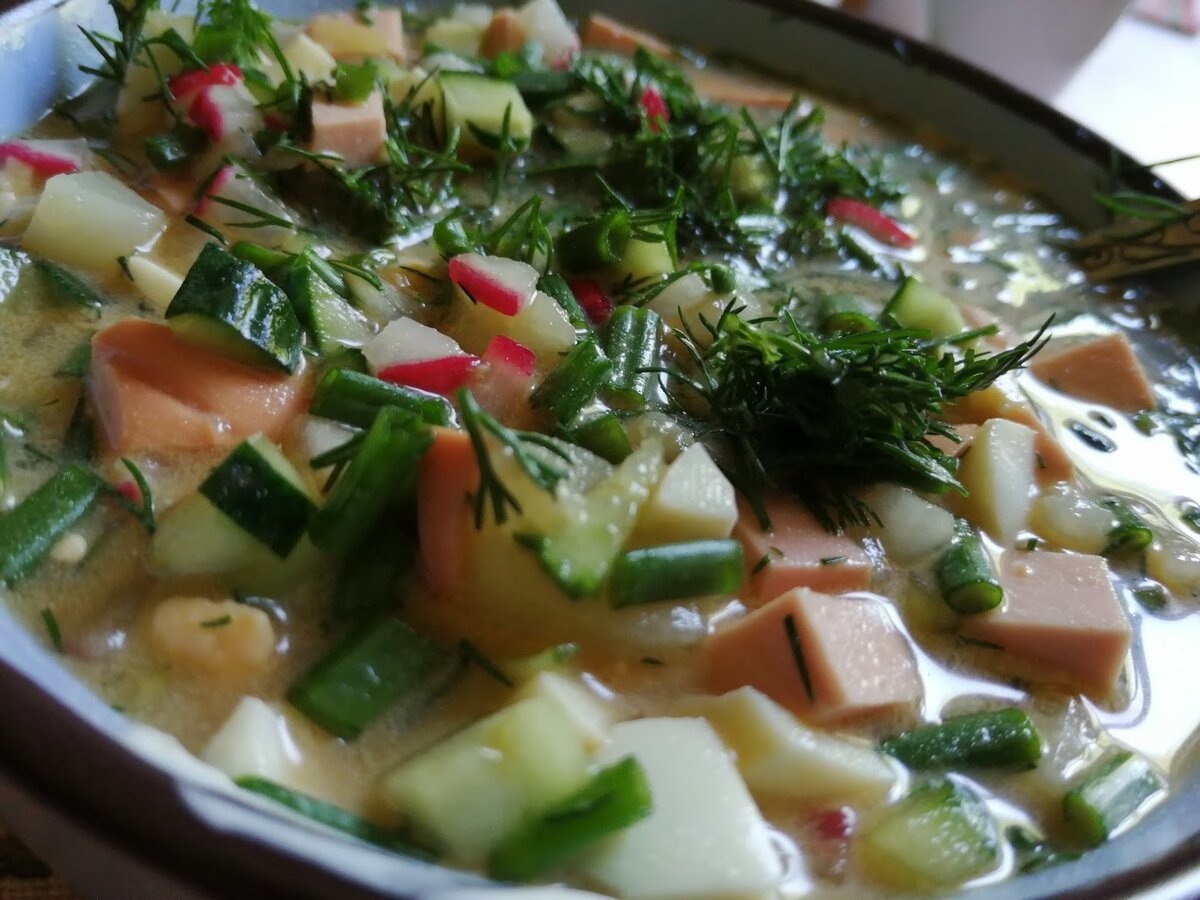 Окрошка. Фото Светы Давыдовой