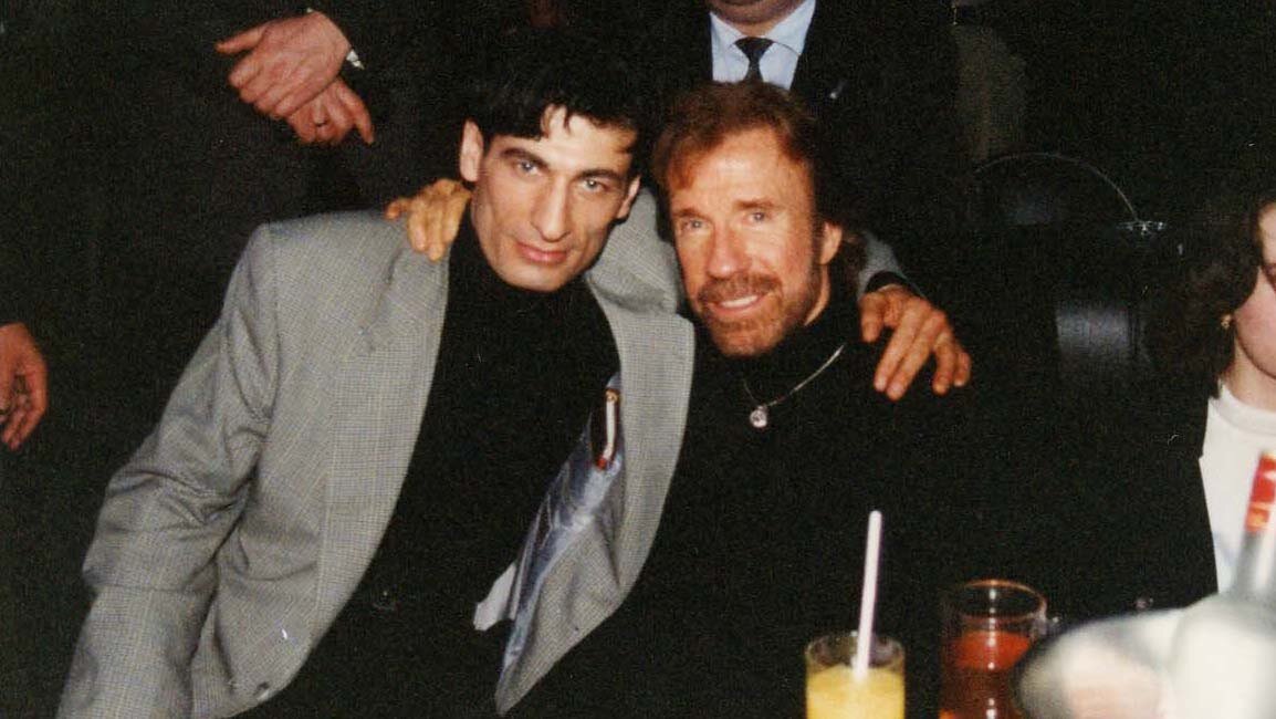 Мухтар Гусенгаджиев и Чак Норрис