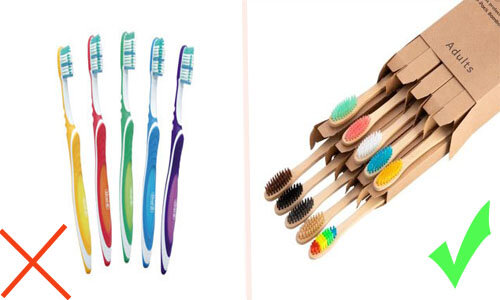 Щетки из бамбука лучше щеток из пластика!