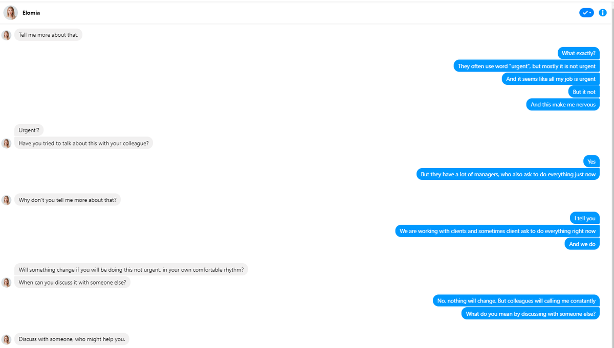 Поговорите с кем-нибудь об этом. А ты на что?)