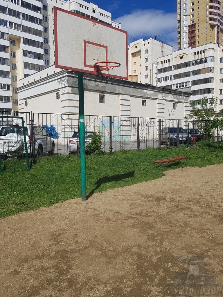 Одна из основных сфер применения дресвы – отсыпка дворов, детских и спортивных площадок
