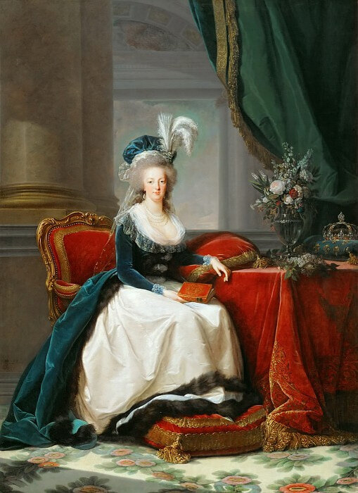 Королева Франции Мария Антуанетта. Элизабет Виже-Лебрен, 1788