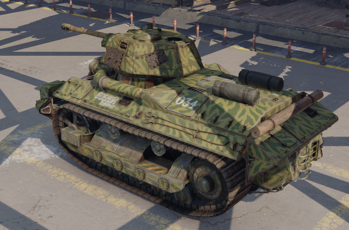 Танк "Восставший", авторский скрин из игры Crossout