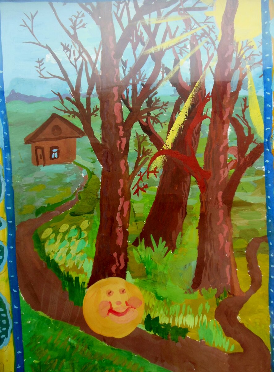 Рисунок В.Мухлисова ( фото автора)  