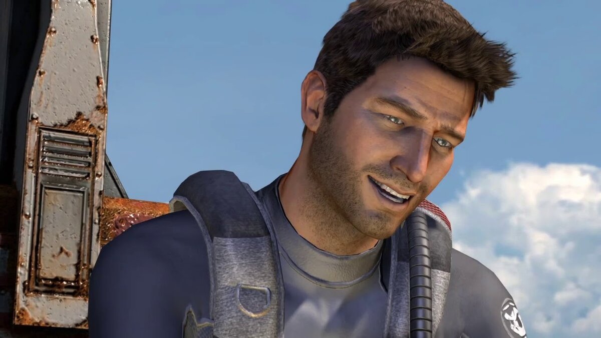 Кадр из из игры "Uncharted-1".