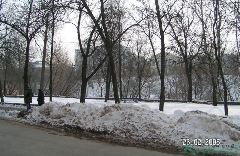 2005 год. Сквер на месте «Николаевского хуторка». Фото: Сергей Мартинович