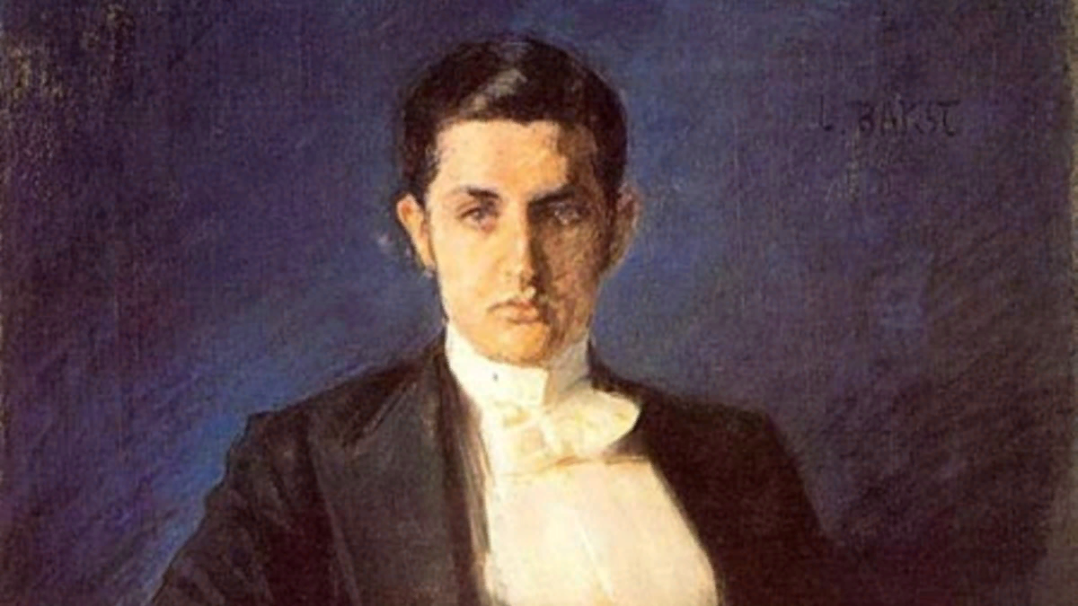 Портрет Д. Философова кисти Л. Бакст