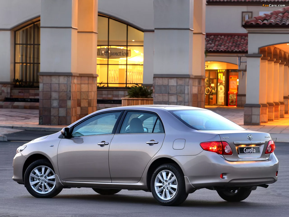 Toyota Corolla Х. Фотография взята с сервиса Яндекс Картинки 