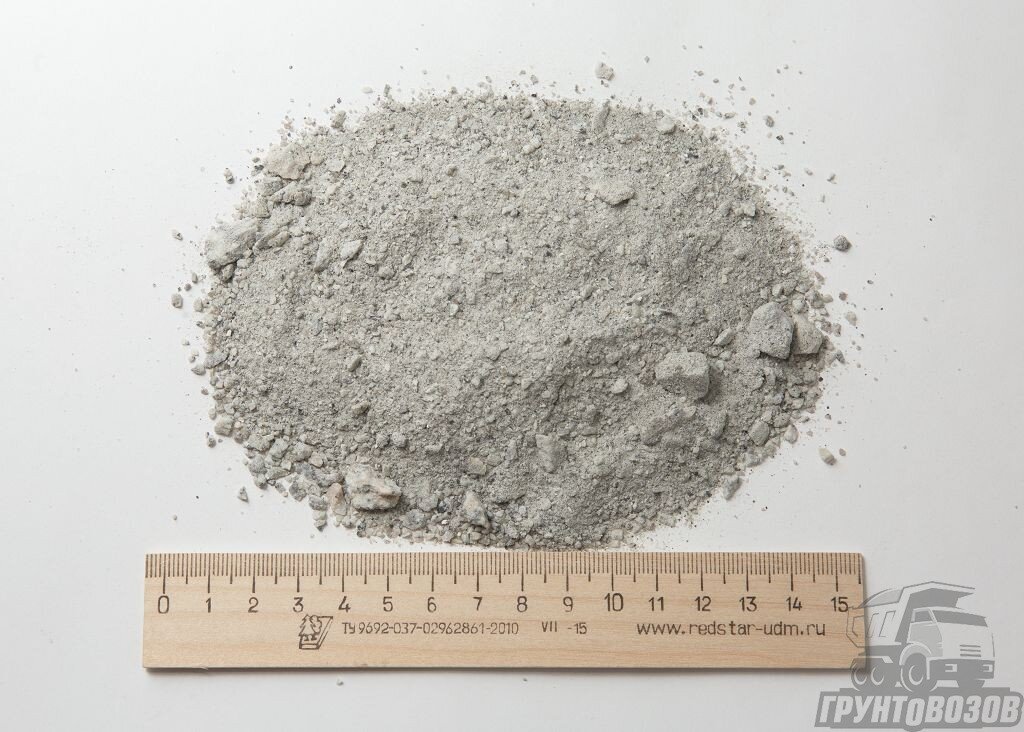 Гранитный отсев 0-5 идеально подходит для создания штукатурной смеси