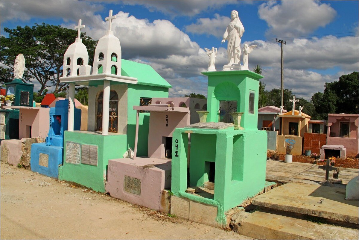Кладбища в мексике фото