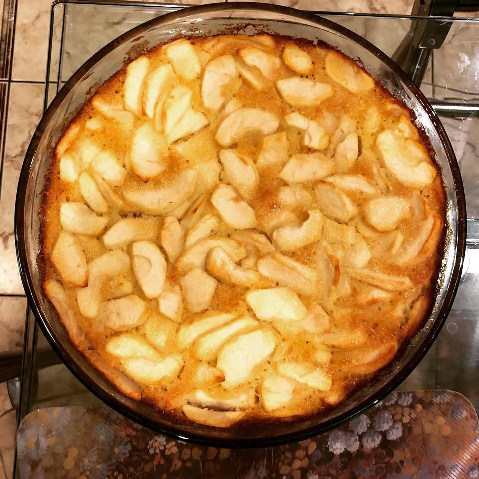 Вкусная начинка из яблок для пирога