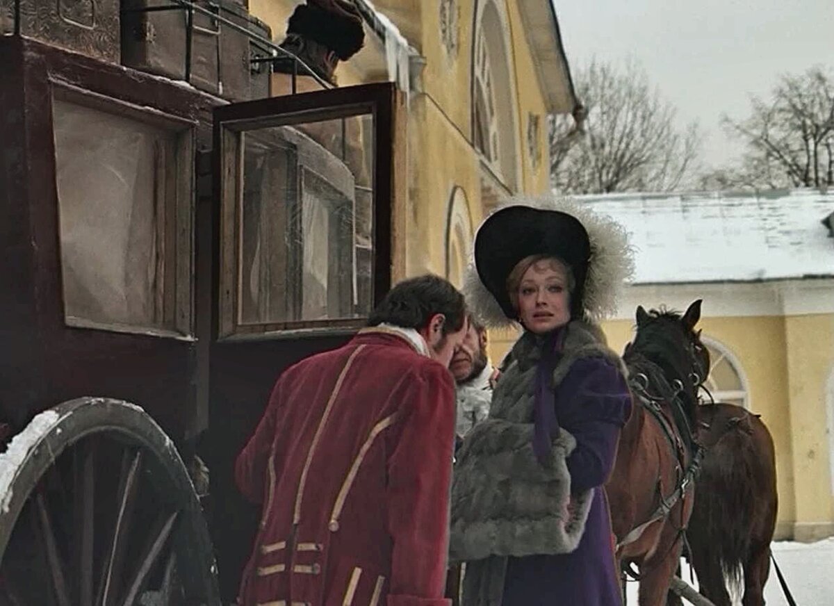 Жена декабриста, кадр из фильма "Звезда пленительного счастья" (1975)