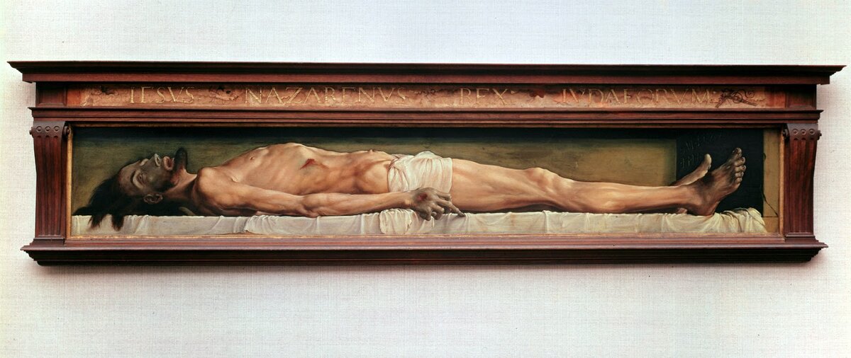 Ганс Гольбейн Младший. «Христос в гробу», 1522