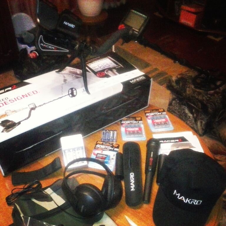 Мой металлоискатель с которым я так расстался.