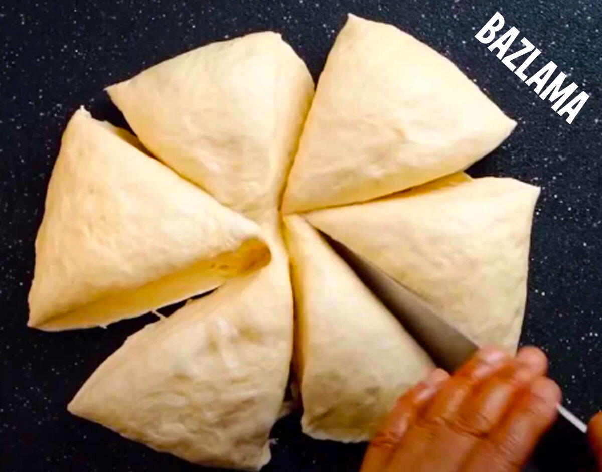 Легкий рецепт Турецкого хлеба - Базлама. 