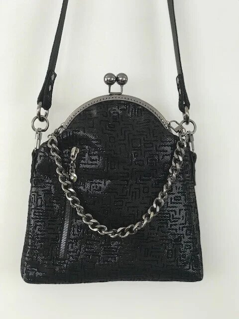 Сумка "Тиффани-33" из кожи шевро. Ателье Ирины Берзиной.