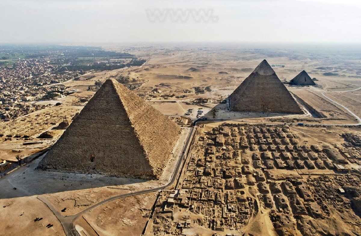 Сборная бумажная модель Великая пирамида Хеопса / Great Pyramid of Khufu