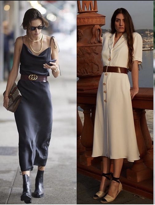 Ремень поверх 