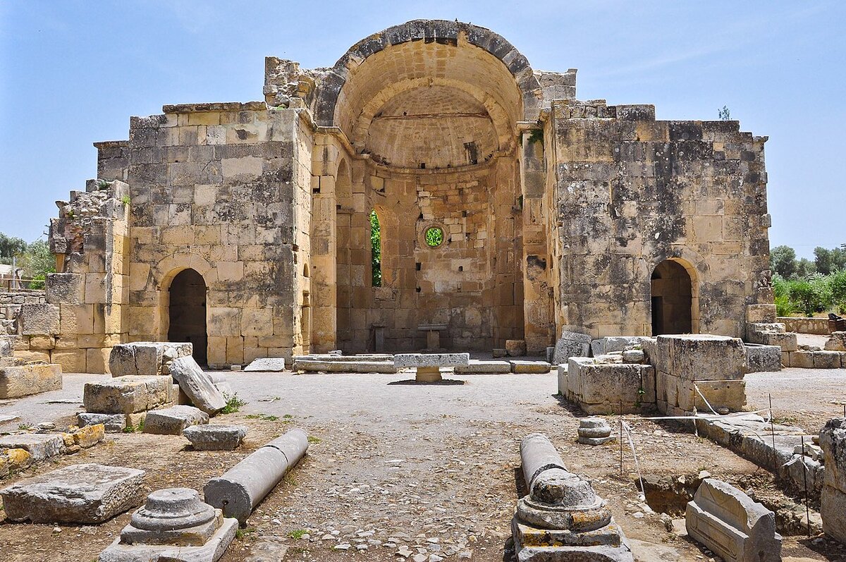 Church of the Holy Apostle Titus in Gortyna, Crete, VII century