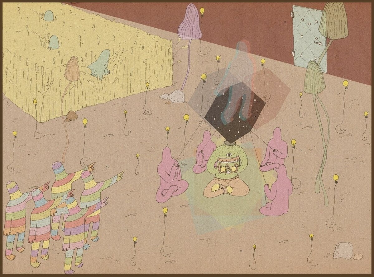 Рис. 1 Бог в сенсибильной абстракции