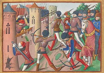Битва при Жаржо. 1200 французов во главе с Жанной Д'Арк.
