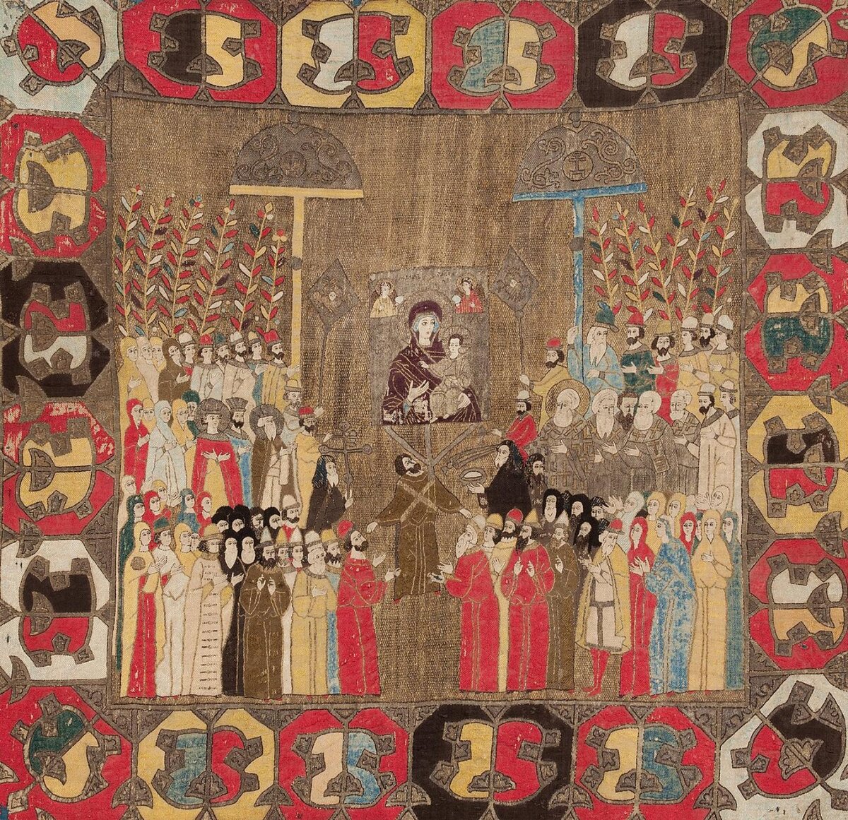  «Пелена Елены Волошанки», коронация Дмитрия Внука. Источник: wikipedia.org